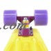 Complete 22 inch Skateboard Plastic Mini Retro Style Cruiser, Orange   570395725